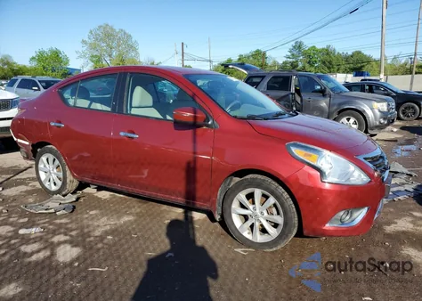2016 Nissan Versa S from USA, damaged, VIN 3N1CN7AP4GL866707